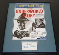 Gale Storm Signed Framed 16x20 The Underworld Story Poster Display image 1