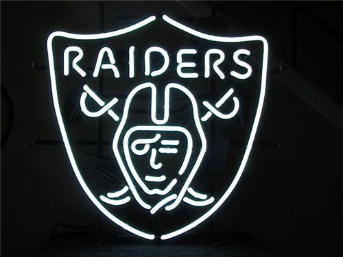 NFL Oakland Raiders Football Beer Bar Neon Light Sign 15