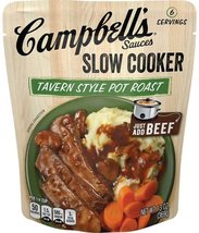 Campbell's® Slow Cooker Sauces  - Tavern Style Pot Roast Slow Cooker Sauce - $10.99