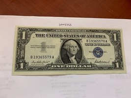 United States Washington uncirc. blue banknote 1957 #7 - $24.95
