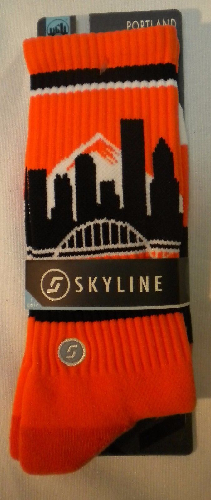 Image of Skyline Athletic Crew Long Socks - Many Colors, Many Cities! Brand New! One Size
