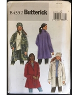 Uncut Size L XL Bust 38–44 Loose Fitting Jacket Hat Butterick 4352 Pattern Plus - $6.99