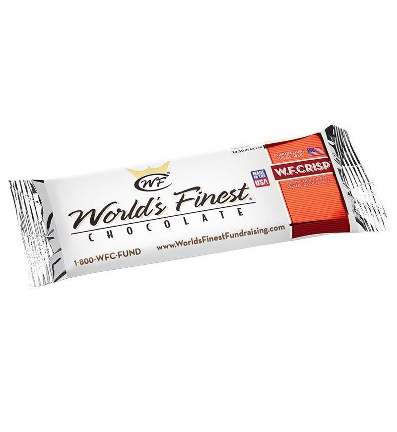WORLD'S FINEST CHOCOLATE Almond,Caramel,WF Crisp 3 Total x 2.00 Each