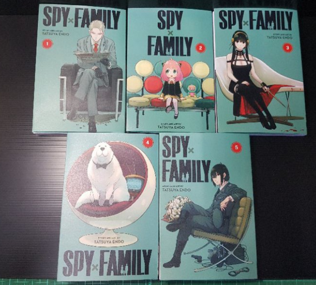 Spy X Family by Tatsuya Endo Manga Volume 1 - 5 English Version FAST SHIP