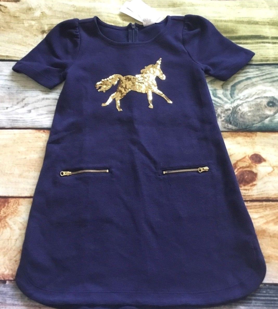 Gymboree 4 5 6 7 8 Holiday Portrait Stripe Silver Gold Black Dress NWT Outlet