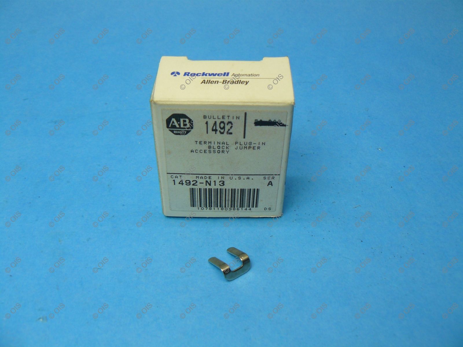 Allen Bradley 1492-N13 Terminal Block 1492-F1/F2 Side Jumper 2 Pole ...