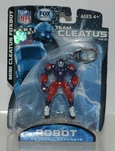 NFL License FH742 Team Cleatus New York Giants 3 Inch Robot Key Chain image 1
