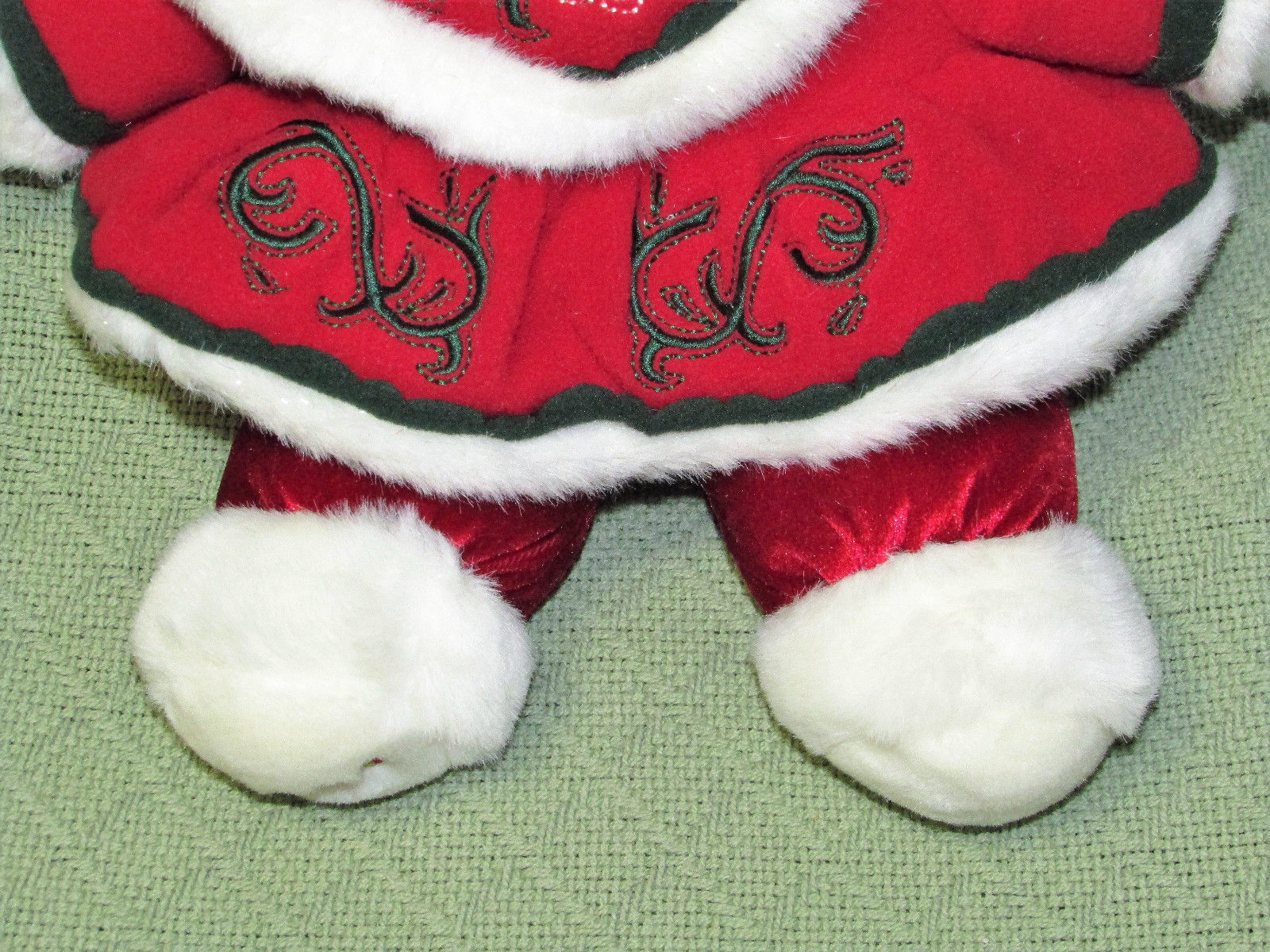 Christmas Holiday plush soft Gingerbread Stuffed Bear 12/" decoration
