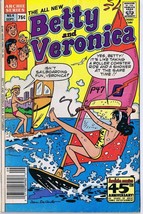 Archie All New Betty and Veronica #4 ORIGINAL Vintage 1987 GGA Double Swimsuit image 1