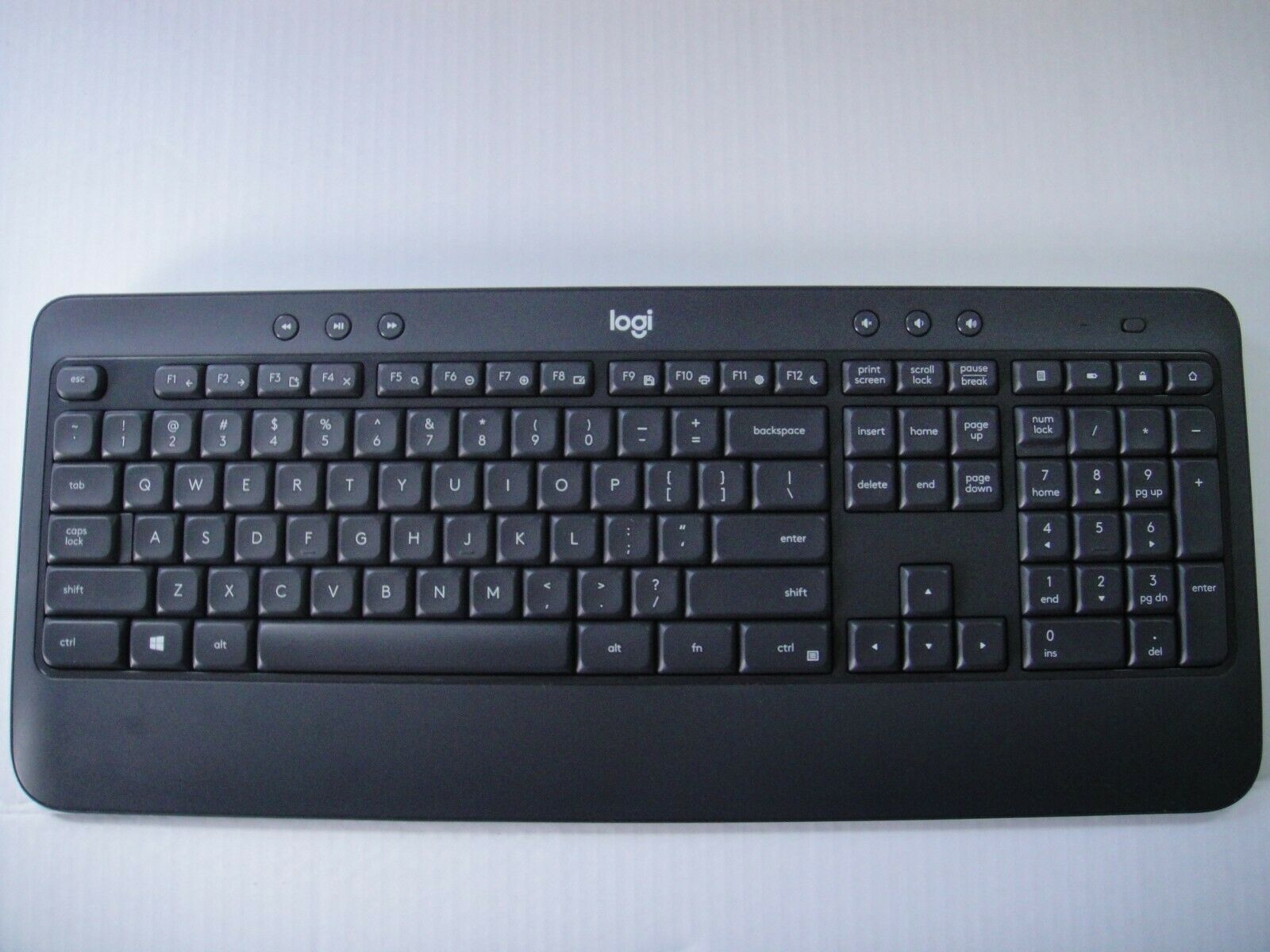 Logitech Wireless Keyboard US Model YR0012 K540 No Receive/Dongle
