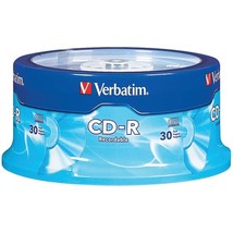 Verbatim 95152 700MB CD-Rs, 30-ct Spindle - $34.23