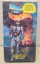 Heroes On Hot Wheels 1991 VHS - Driver of Steel Red-Handed