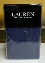 Ralph Lauren Dunham Sateen Standard Pillowcases (2) 300 TC Cotton Cadet Blue - $29.99