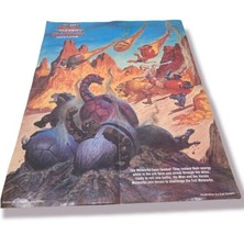 He-Man Masters of the Universe Magazine Poster 15, 1986 - 22x16" - Meteorbs