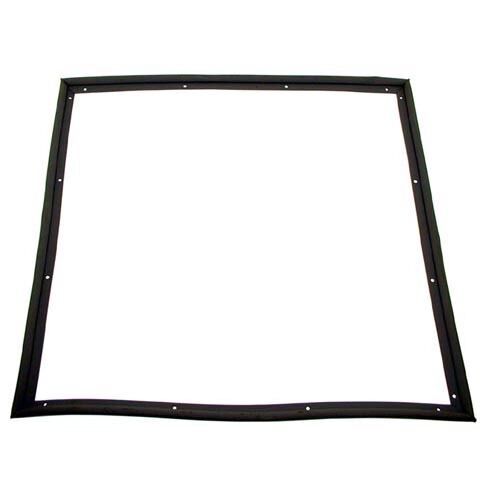 DOOR GASKET 24.25" X 22.5" Rubber Gray for Inter Metro Food Warmer C190