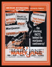 ORIGINAL Vintage 1968 Mary Jane 11x14 Framed Advertisement Fabian - $148.49