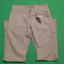 Lacoste Men Corduroy 5-Pocket Pants Lightweight 32x34 Straight Leg NWT Tunis  - $77.55