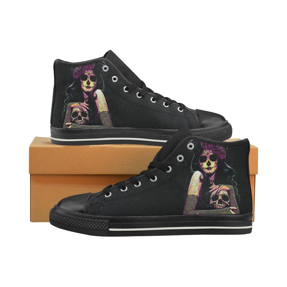 Dia de los muertos custom shoes men women kids birthday present gift ...