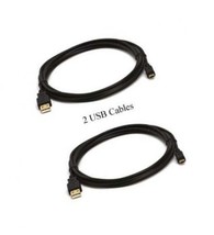2 USB Cables for Kodak Z812 Z8612 ZD8612 Z885 Z915 Z950 Z980 Z981 ZD15 ZD710 ZX1 - $10.67