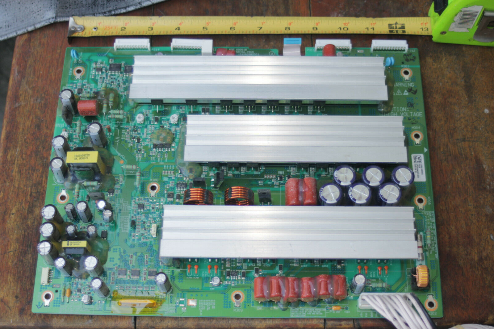 LG 50" plasma TV parts model 50PS60UA stand all PCBs Parts & Repair