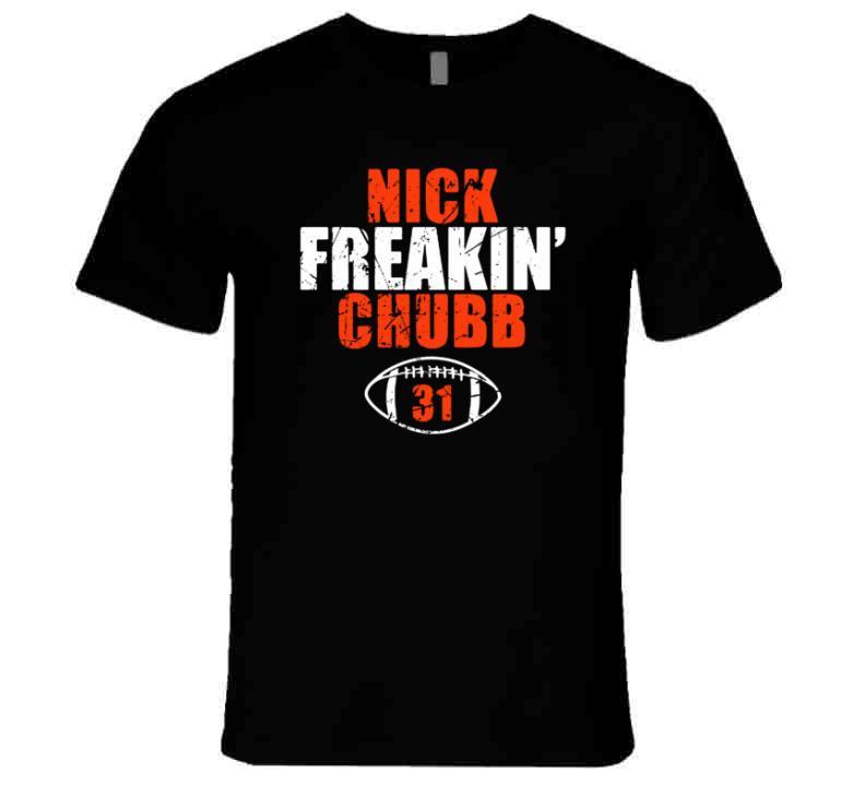 nick chubb batman shirt