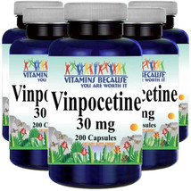 Vinpocetine 30 mg 5X200 Capsules Maximum Strength - $114.44
