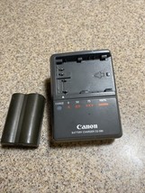 OEM Canon Battery Charger CG-580 And Battery Tested - $15.90