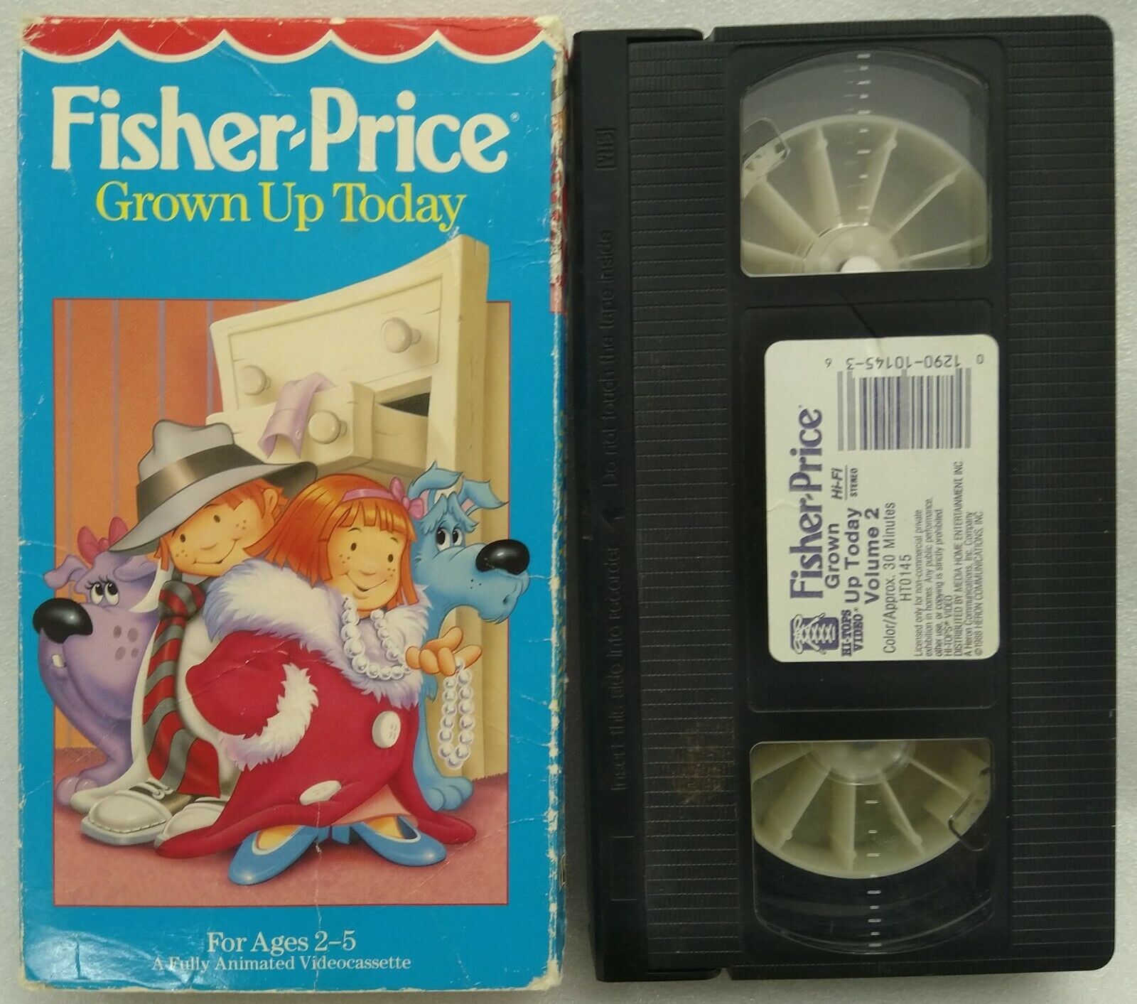 VHS Fisher Price Little People Grown Up Today (VHS, 1988) - VHS Tapes