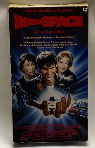 Innerspace VHS Dennis Quaid, Martin Short, Meg Ryan, Kevin McCarthy ...