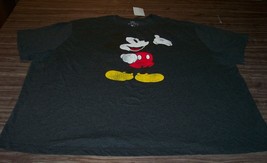 Vintage Style Walt Disney Mickey Mouse T-Shirt Big & Tall 3XL 3XB New - $24.74