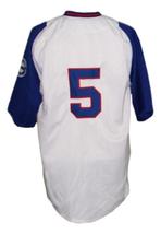 Hank Aaron Indianapolis Clowns Negro League Baseball Jersey White Any Size image 2