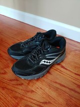 Saucony Cohesion 9 Running Shoes Women&#39;s Size 8.5 Black Trail Sneakers - $34.60