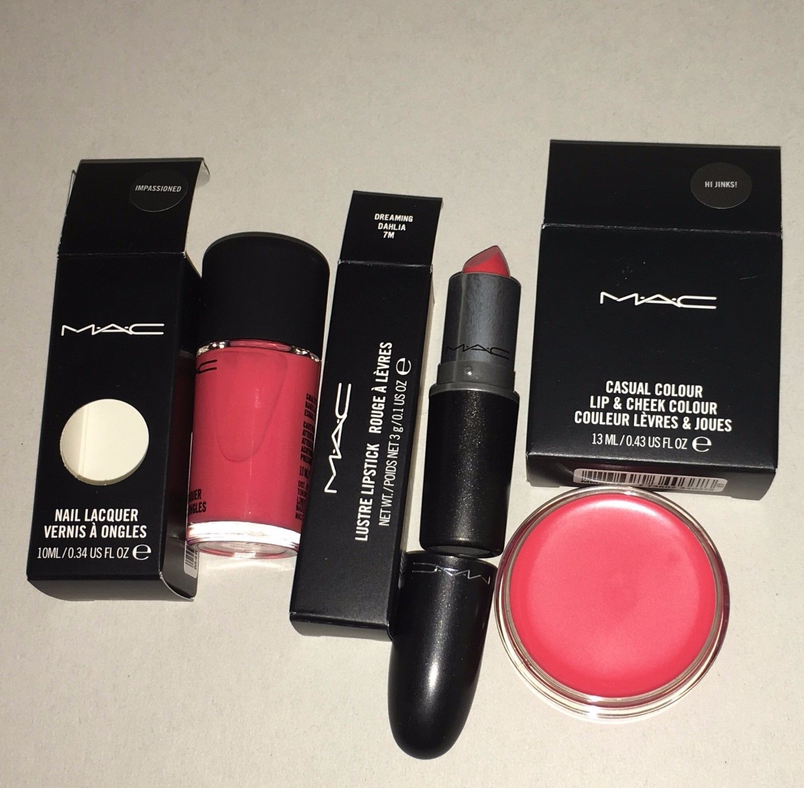 Mac Lot Nail Lacquer Lustre Lipstick And 50 Similar Items