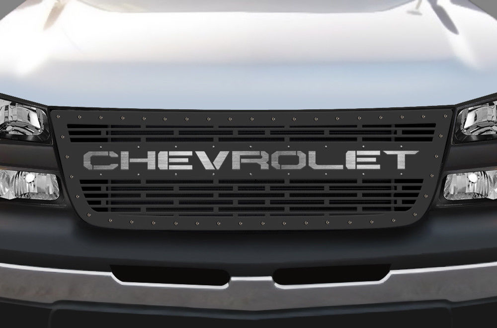 Custom Steel Grille For Chevy Silverado Chevrolet Ss Underlay Grilles