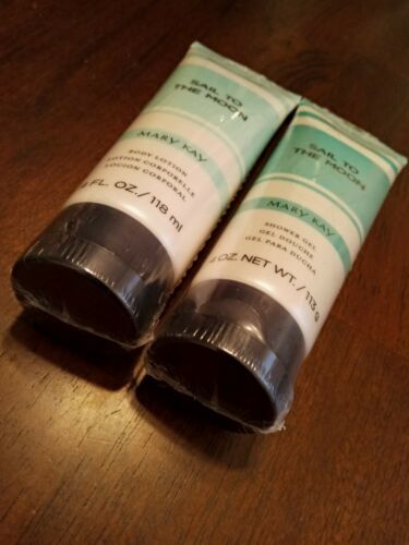 Mary Kay Sail To The Moon Shower Gel & Body Lotion Set New & Sealed - $16.61