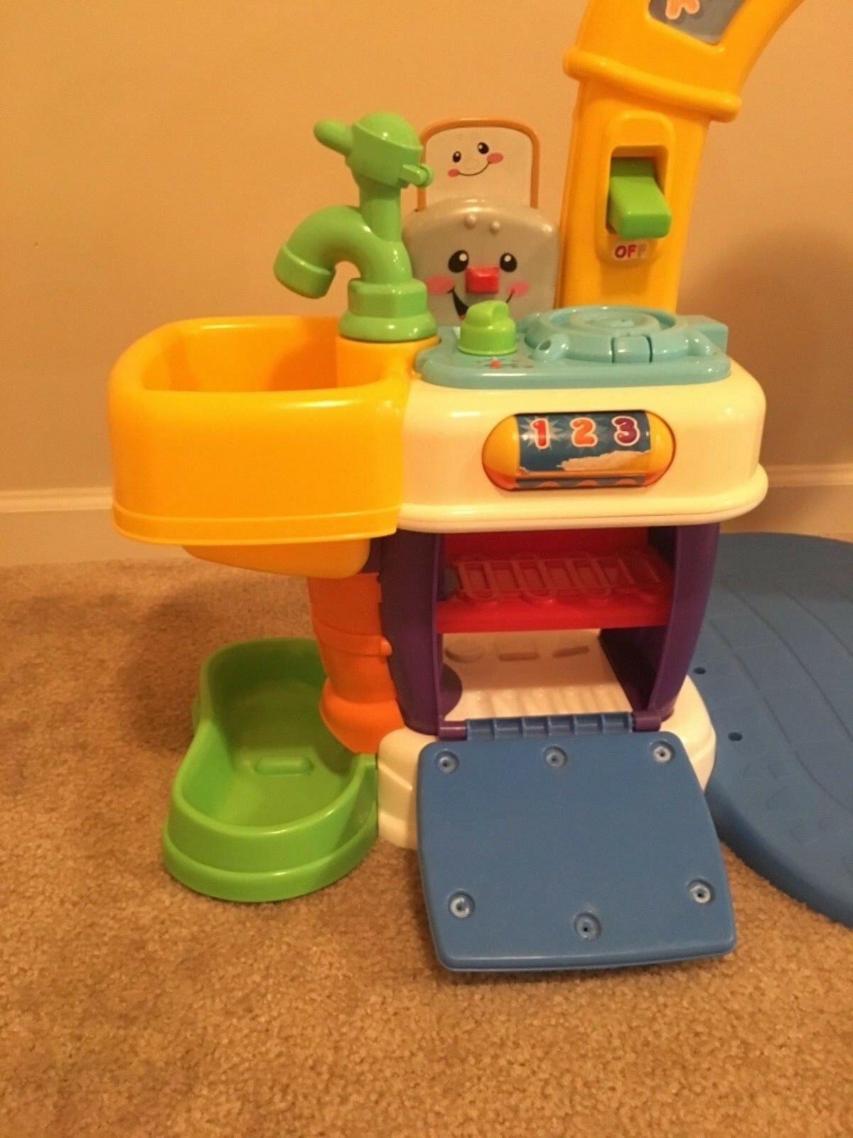 FisherPrice Laugh and Learn Learning Kitchen Playhouse Sounds Lights RARE HTF  Learning Systems