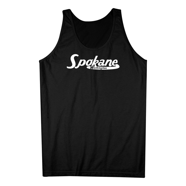Spokane Washington Vintage Logo Tank Top - T-Shirts, Tank Tops