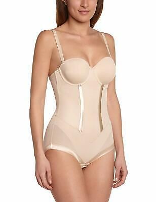 Maidenform LATTE LIFT Easy Up Strapless Firm Control Bodybriefer, US 34C