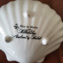 Shell Trinket Dish, Andrea by Sadek, Blue in Bloom, Williamsburg, Soap Dish image 3