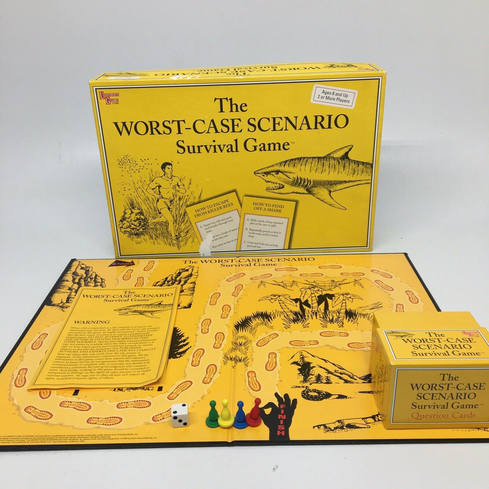 The Worst-Case Scenario Survival Board Game University Games