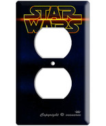 STAR WARS DARK BLUE DEEP SPACE OUTLET WALL PLATE LORD VADER MAN CAVE TV ... - $11.99