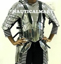 LARP Handcrafted Medieval Lady Suit Of Armor Halloween Costume