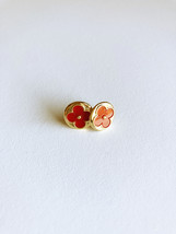 Carnelian Moonflower Earrings  - $35.00