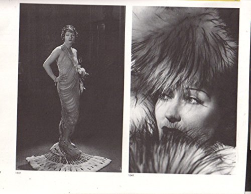 Primary image for Gloria Swanson original clipping magazine photo 1page 9x12 #Z7233