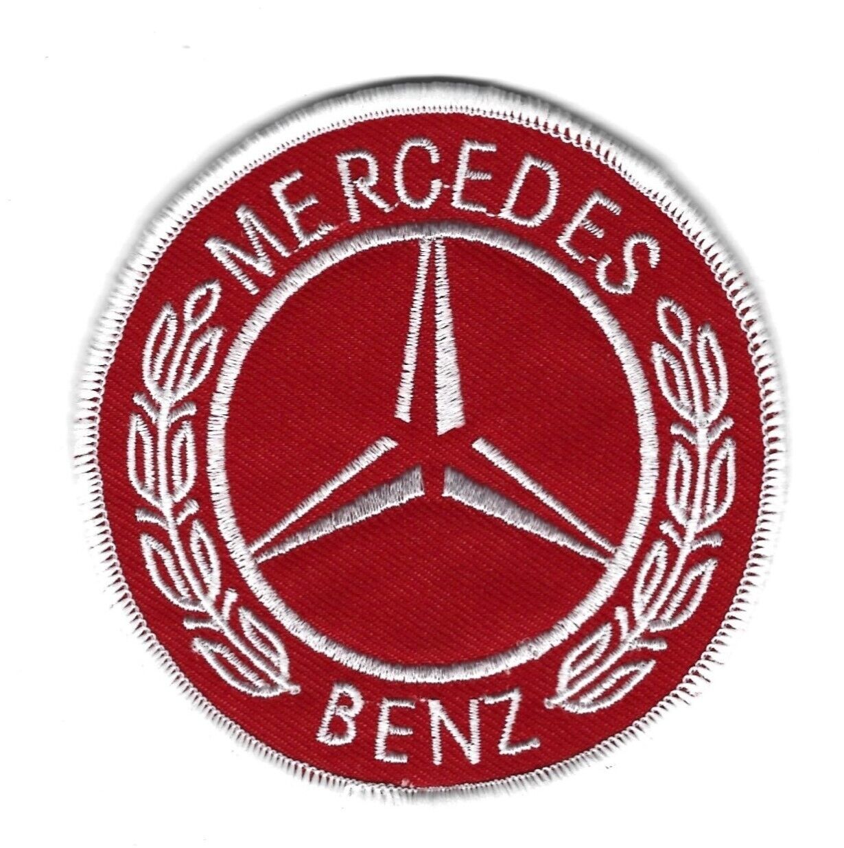 MERCEDES BENZ 3x4” SEW/IRON PATCH BADGE UNIFORM RED PATCHES RACING