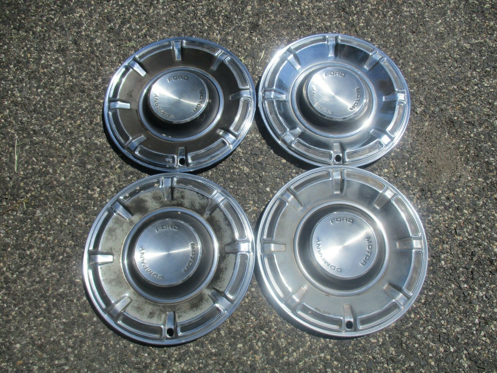 Genuine 1970 to 1977 Ford Maverick 14 inch hubcaps wheel covers - Car ...