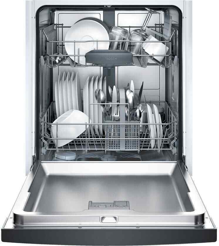 Bosch 300 Series SGE53U56UC Full Console Dishwasher ENERGY STAR, Black