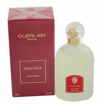 Samsara by Guerlain Paris 3.3 oz 100 ml Eau de Toilette EDT Women Box * ... - $164.99