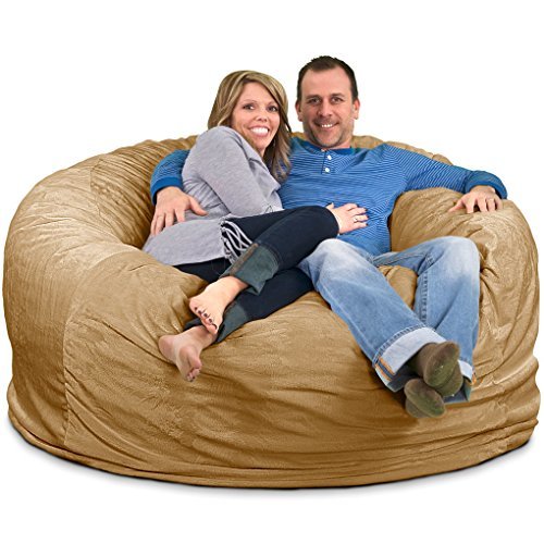 ULTIMATE SACK 6000 Bean Bag Chair: Giant Foam-Filled Furniture ...