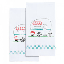 Jack Dempsey Needle Art Camper Decorative Hand Towels - $12.54